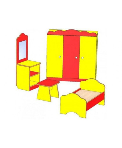 Спальня детская игровая 4 предмета
