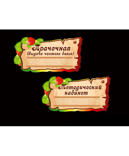 ТАБЛИЧКИ КАБИНЕТНЫЕ С РЕЛЬСОЙ купить