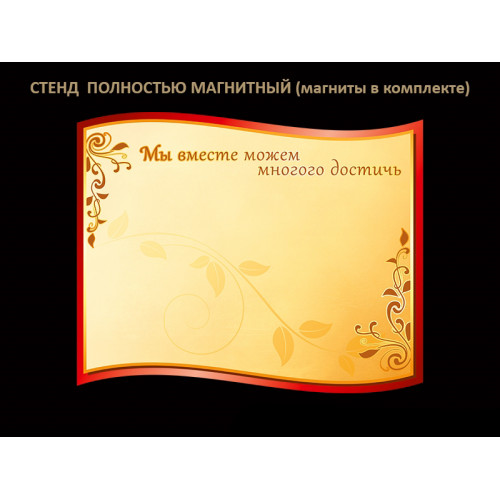 МЫ ВМЕСТЕ МОЖЕМ МНОГОГО ДОСТИЧЬ